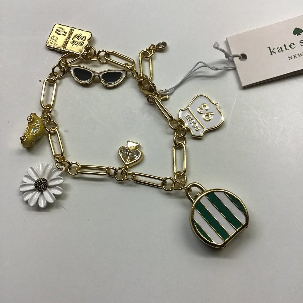Kate Spade New 7 Charm Bracelet